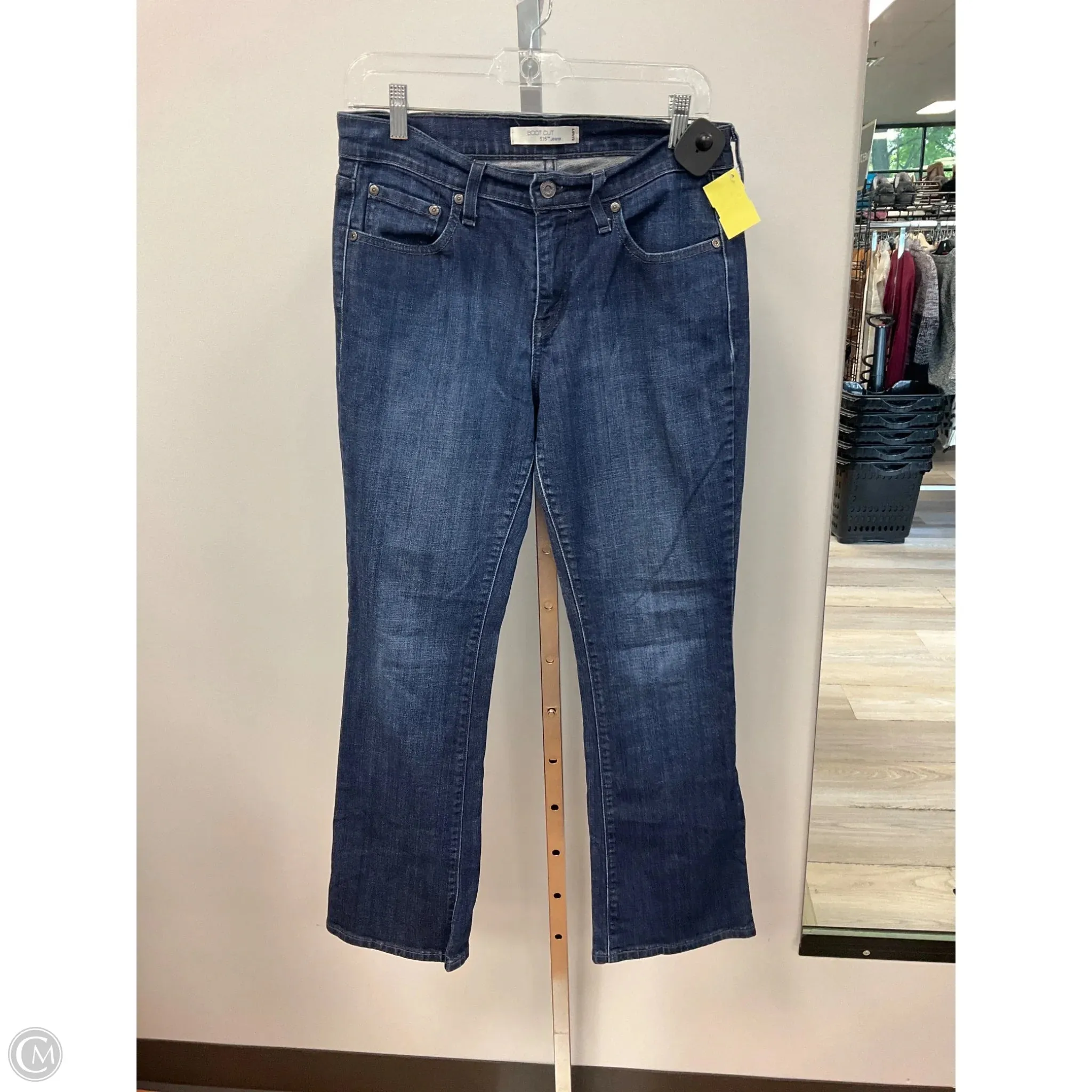 Jeans Boot Cut By Levis In Blue Denim, Size: 6p Heat Friendly