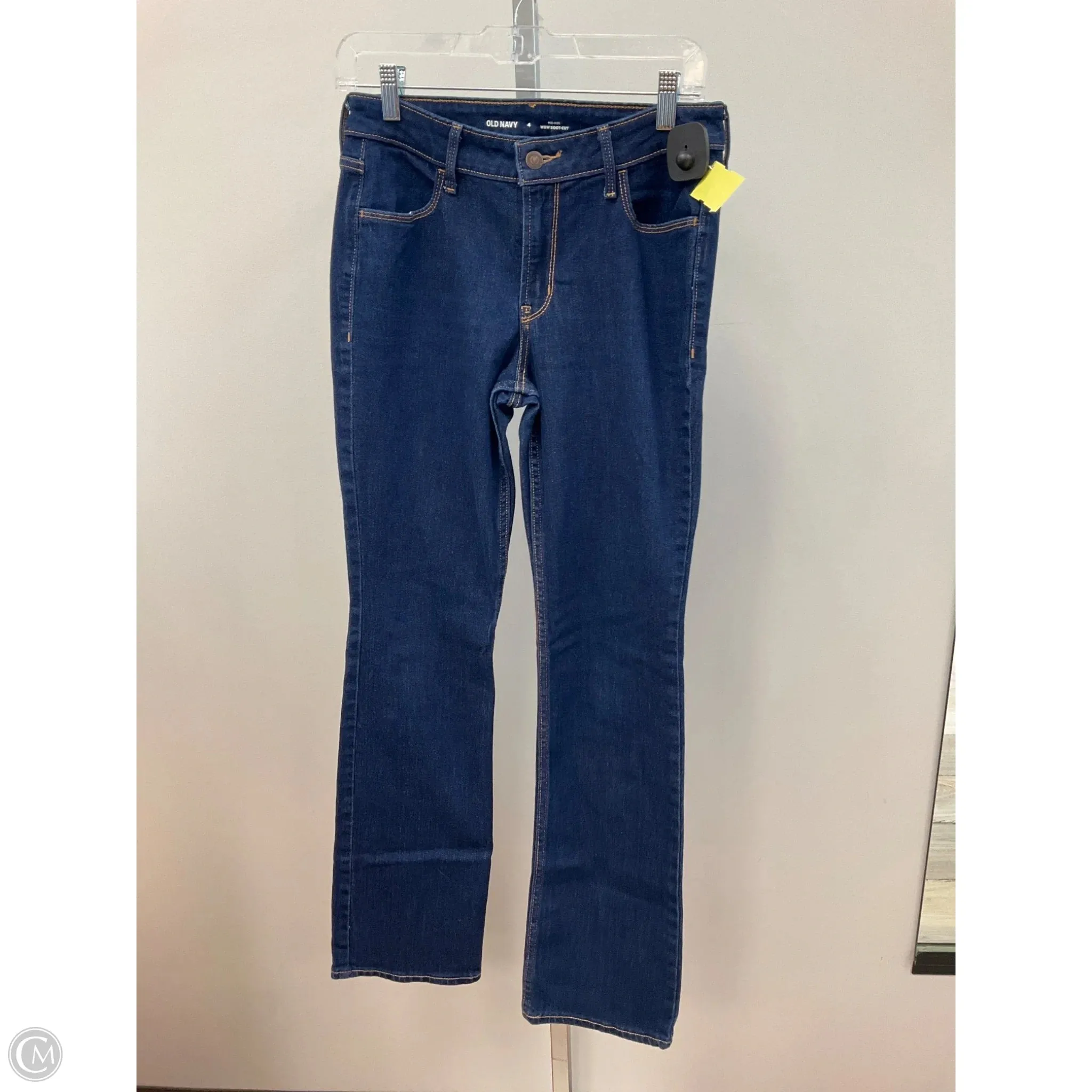 Jeans Boot Cut By Old Navy In Blue Denim, Size: 4 Timeless Comfort Fit