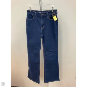 Jeans Flared By Old Navy In Blue Denim, Size: 4 Ripped design
