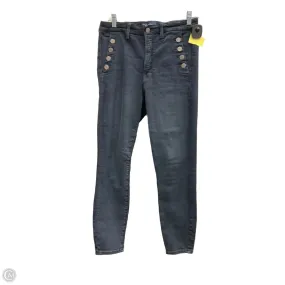 Jeans Straight By Gap In Blue, Size: 10 Chic Comfort Urban Flex
