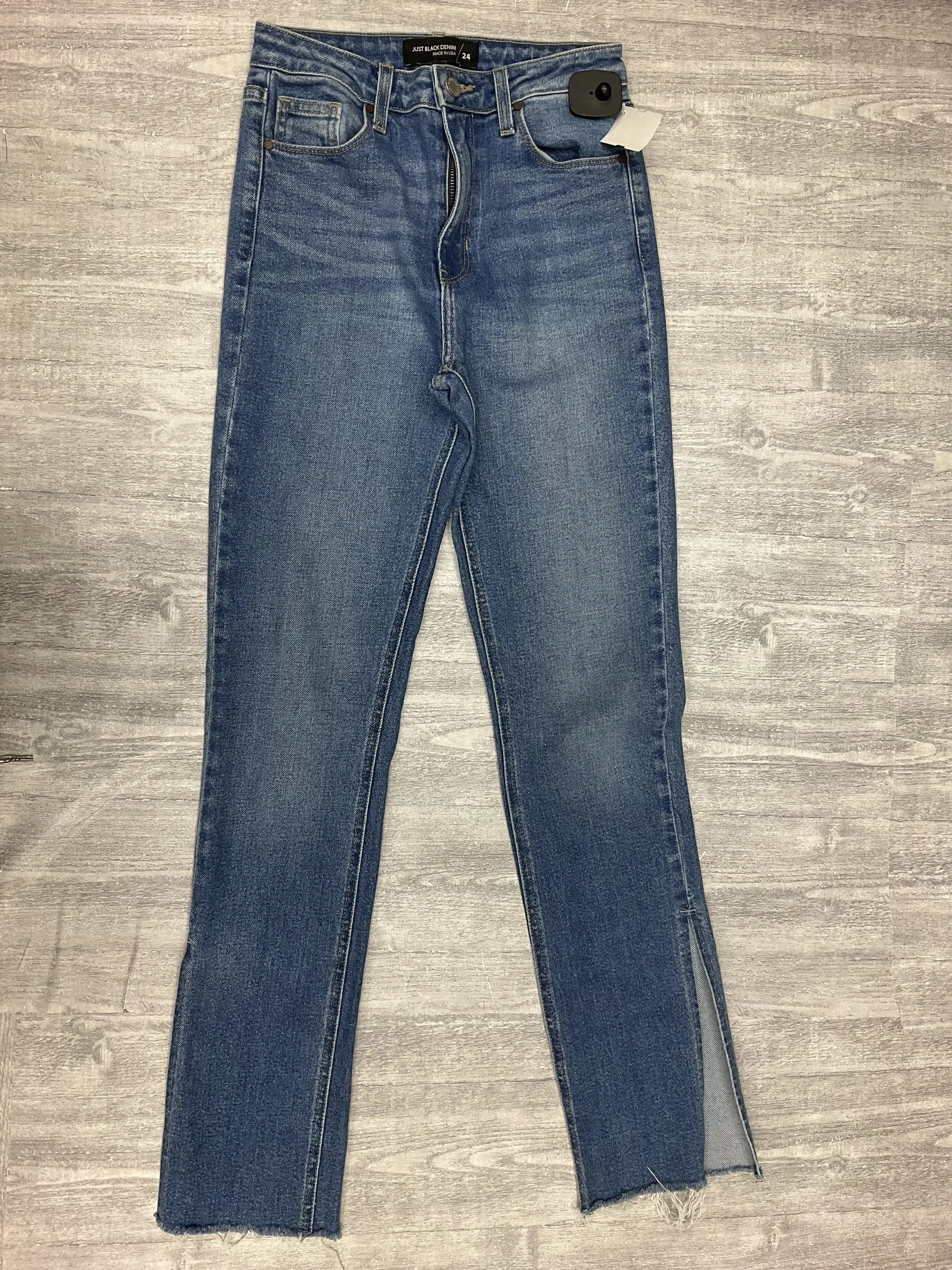 Utility Mode Royal Mode Jeans Straight By Just Black  Size: 0