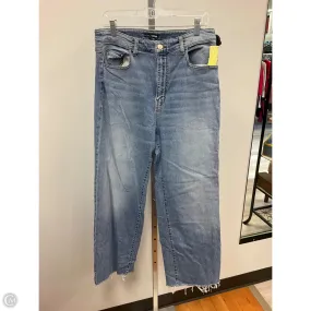 Chic Edge Jeans Wide Leg By Fashion Nova In Blue Denim, Size: 14