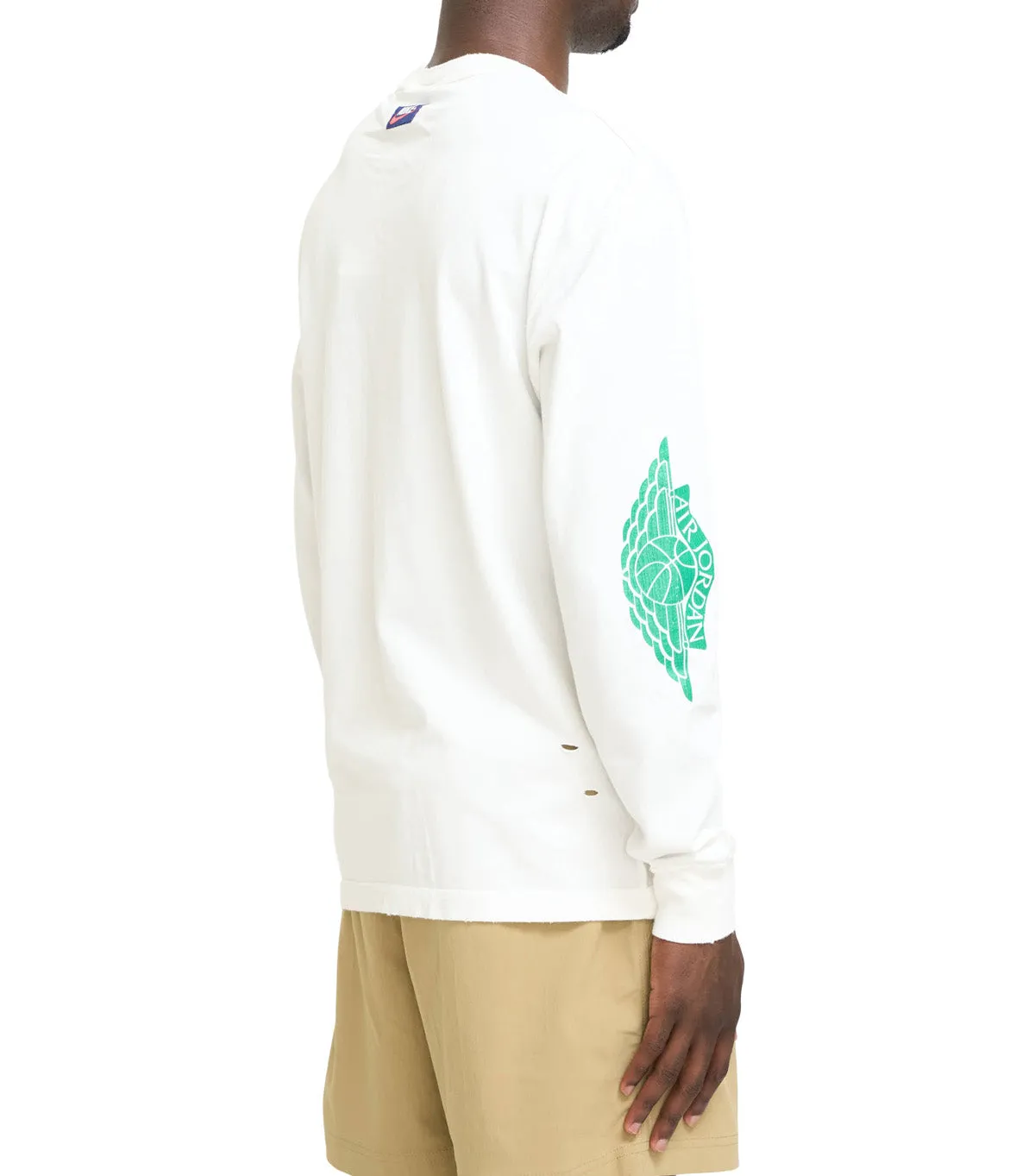 Jordan Rare Air Long Sleeve T-Shirt Sail Metro Edge Easy Go