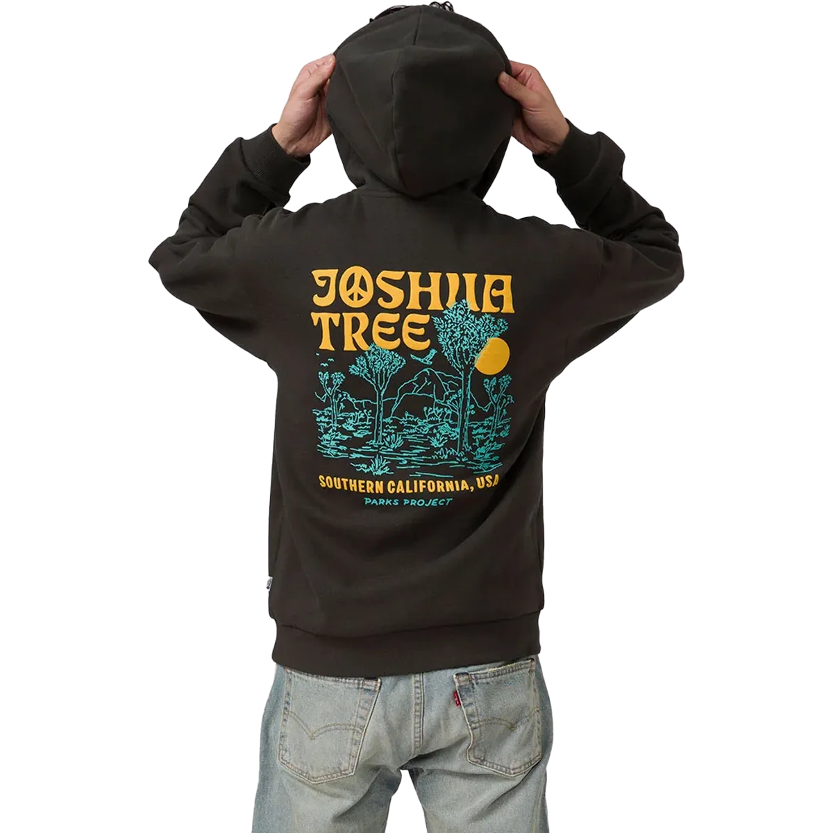 Joshua Tree DIY Hoodie ThermalRegulatingFabric DoubleLayered Structure