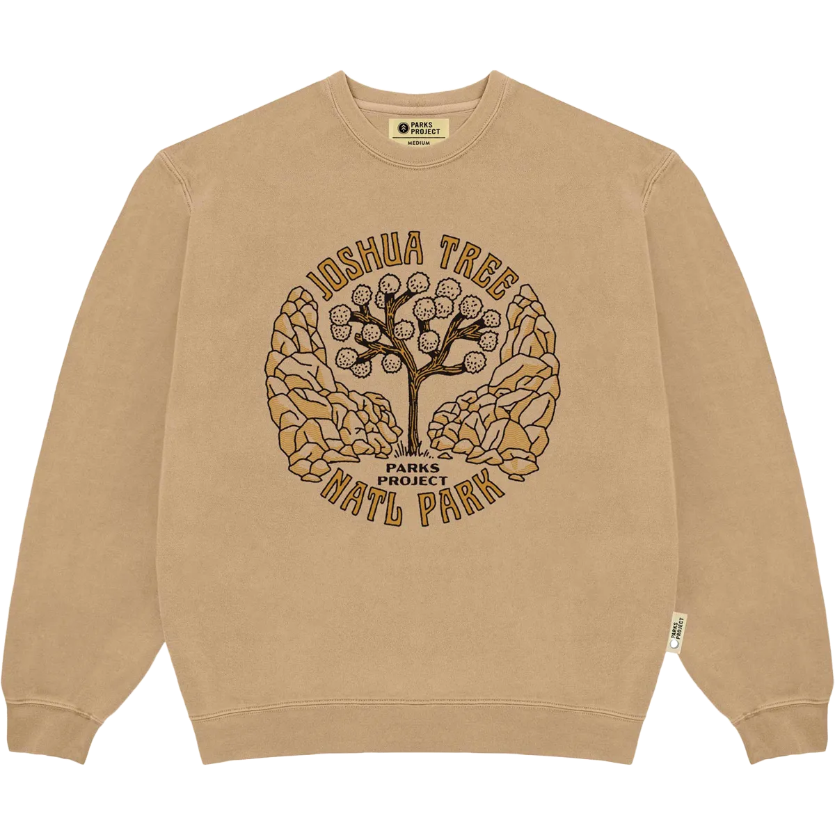 Machine Fit StretchWaistband Joshua Tree Symmetry Crew Sweatshirt