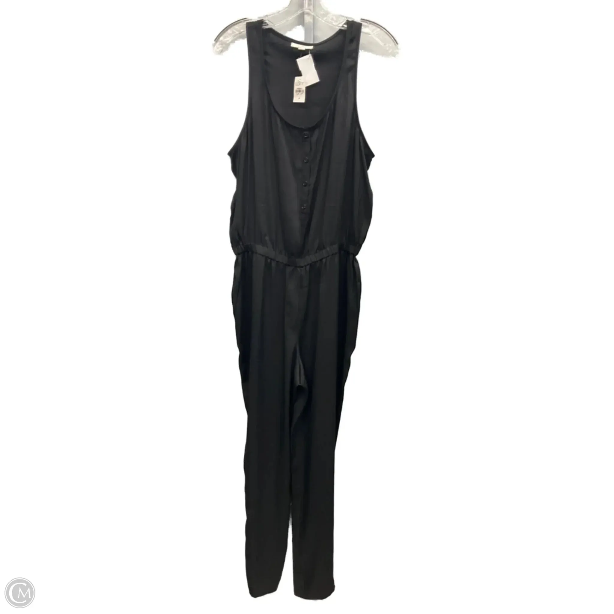 Jumpsuit By Loft In Black, Size: M Forest Air BreathableFabric