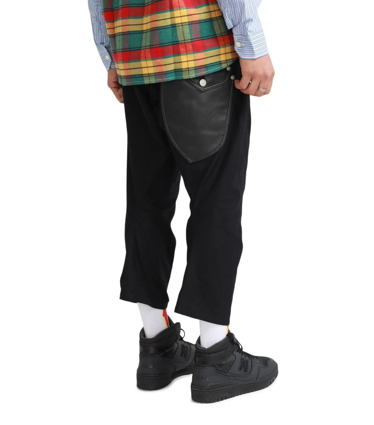 Junya Watanabe MAN x Levi's Satin Pants Black Teen Fresh