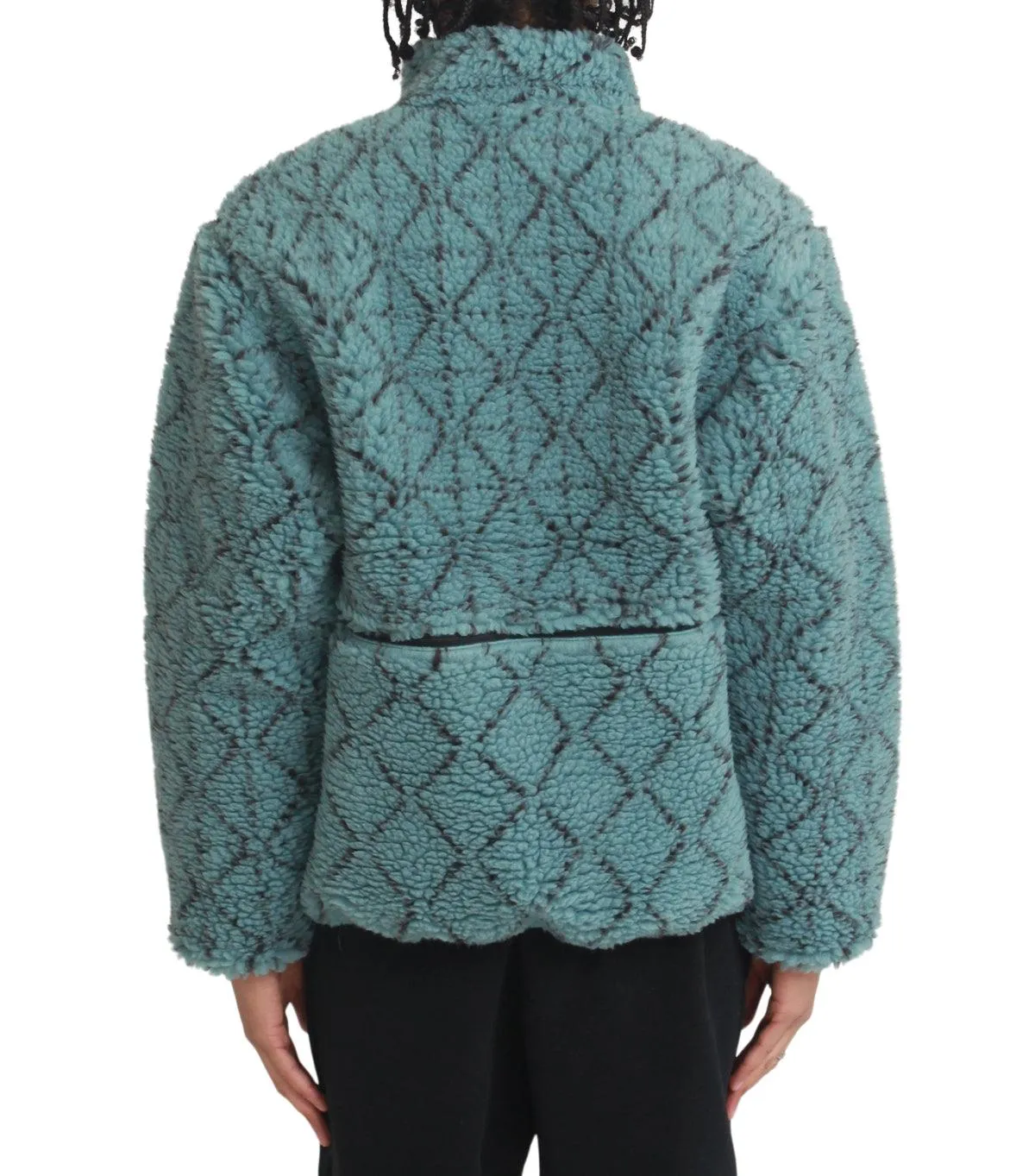 Basic Core Airtight Zipper Kapital Do-Gi Sashiko Boa Fleece Reversible Blouson Blue