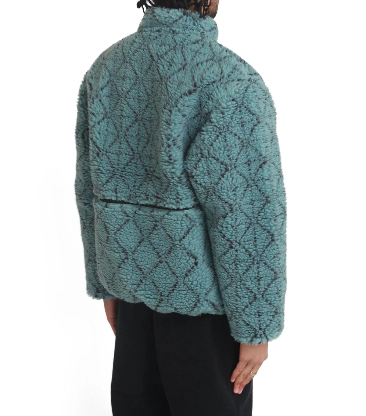 MoistureWickingMaterial QuickReleaseClosures Kapital Do-Gi Sashiko Boa Fleece Reversible Blouson Blue