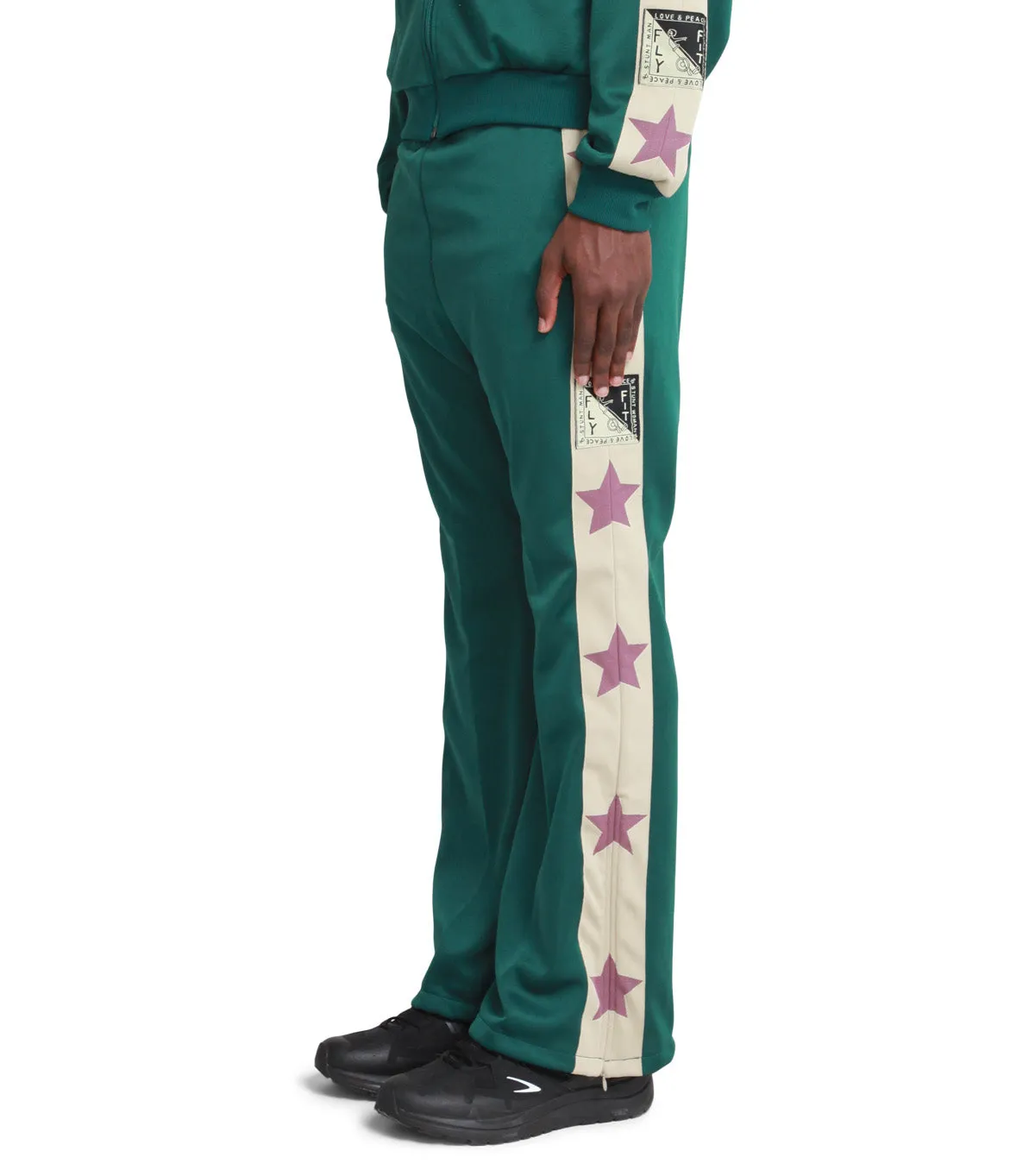 Dry Touch Kapital Smooth Jersey Stant Man & Woman Track Pants Green