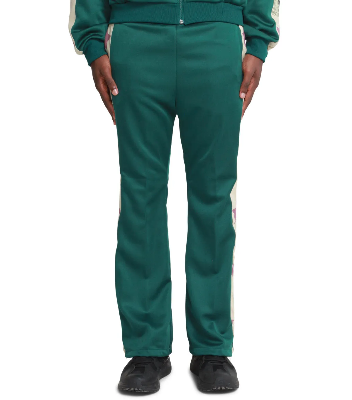 Free Mind SeamlessPockets Kapital Smooth Jersey Stant Man & Woman Track Pants Green