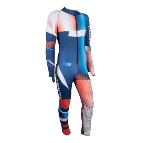 Non Irritating Seams Shock Absorbent Padding Karbon 2024 Men's Falcon GS Race Suit