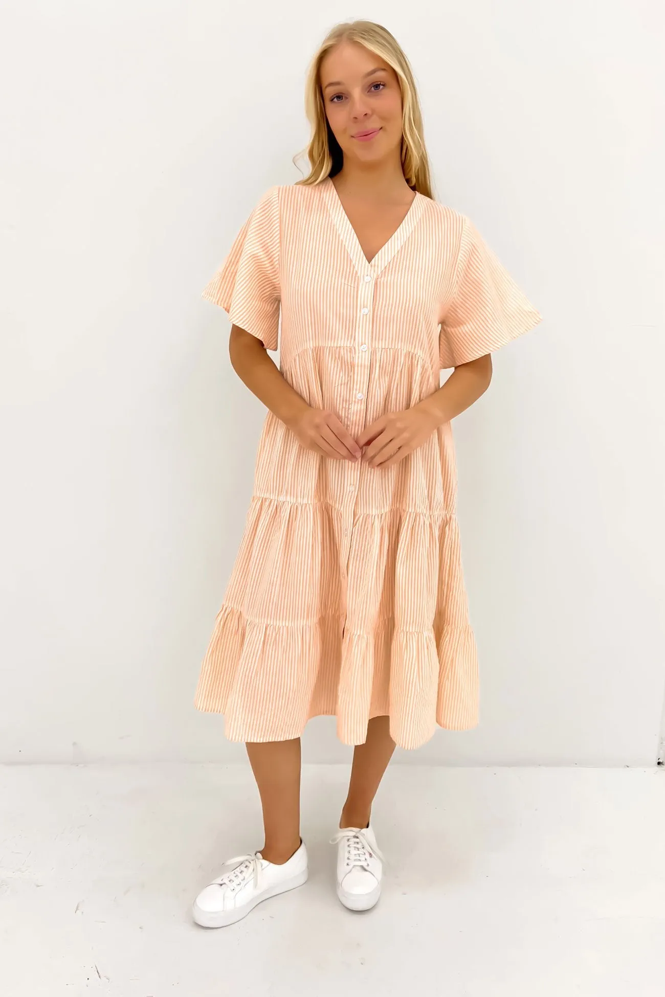 Kelis Midi Dress Mango Easy Tones