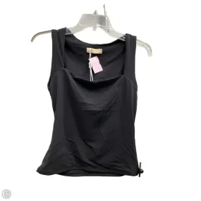 ribbed texture Top Sleeveless By Clothes Mentor In Black, Size: Xl
