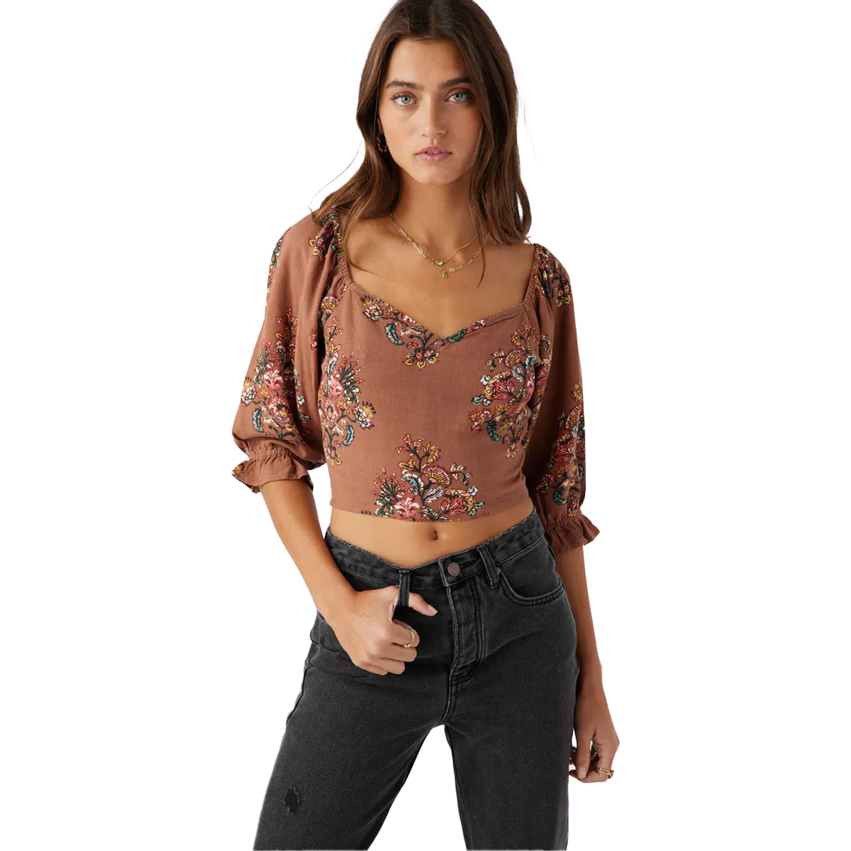 Women's Emersyn Top Glitter Glow Screen Core