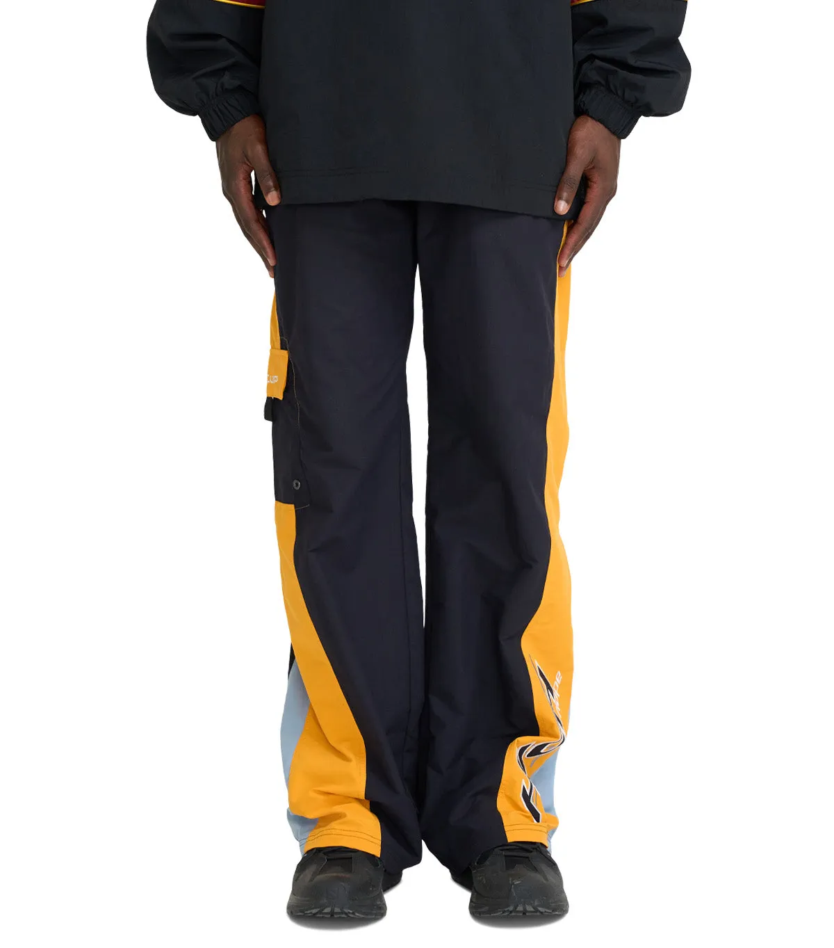 Martine Rose Board Short Trouser Black Orange Cool Frame