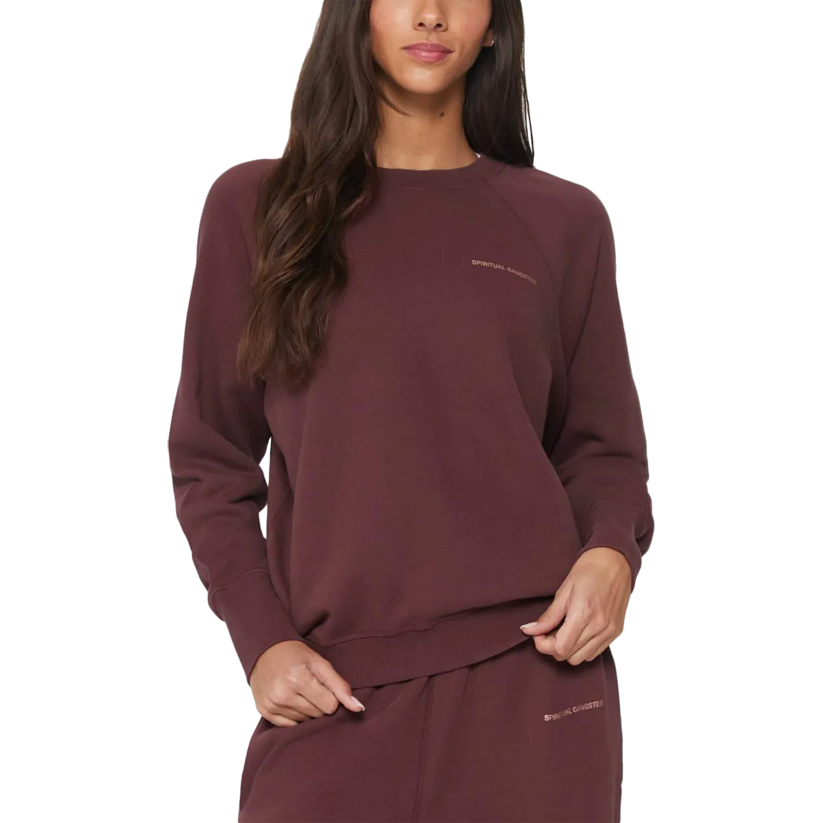 QuickDryTechnology Recycle Glow Women's Be the Light Raglan Pullover