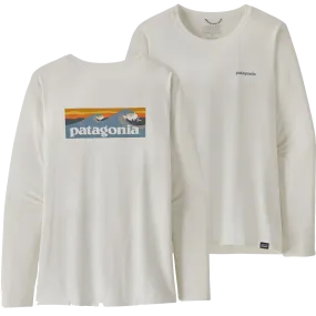 QuickDry Construction MultiFunctional Pockets Women's Long Sleeved Capilene Cool Daily Graphic Shirt - Waters