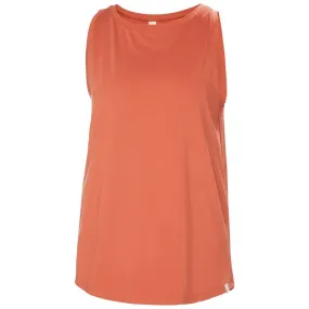 Helly Hansen 2023 Women's Tech Split Back Tank Summer Glow AntiClingFabric