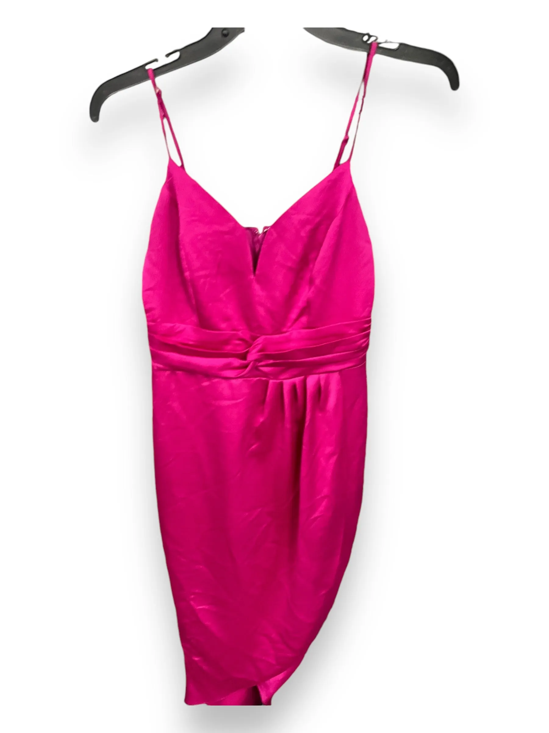 Dress Party Short By Express In Fuschia, Size: Xs Subtle Flow