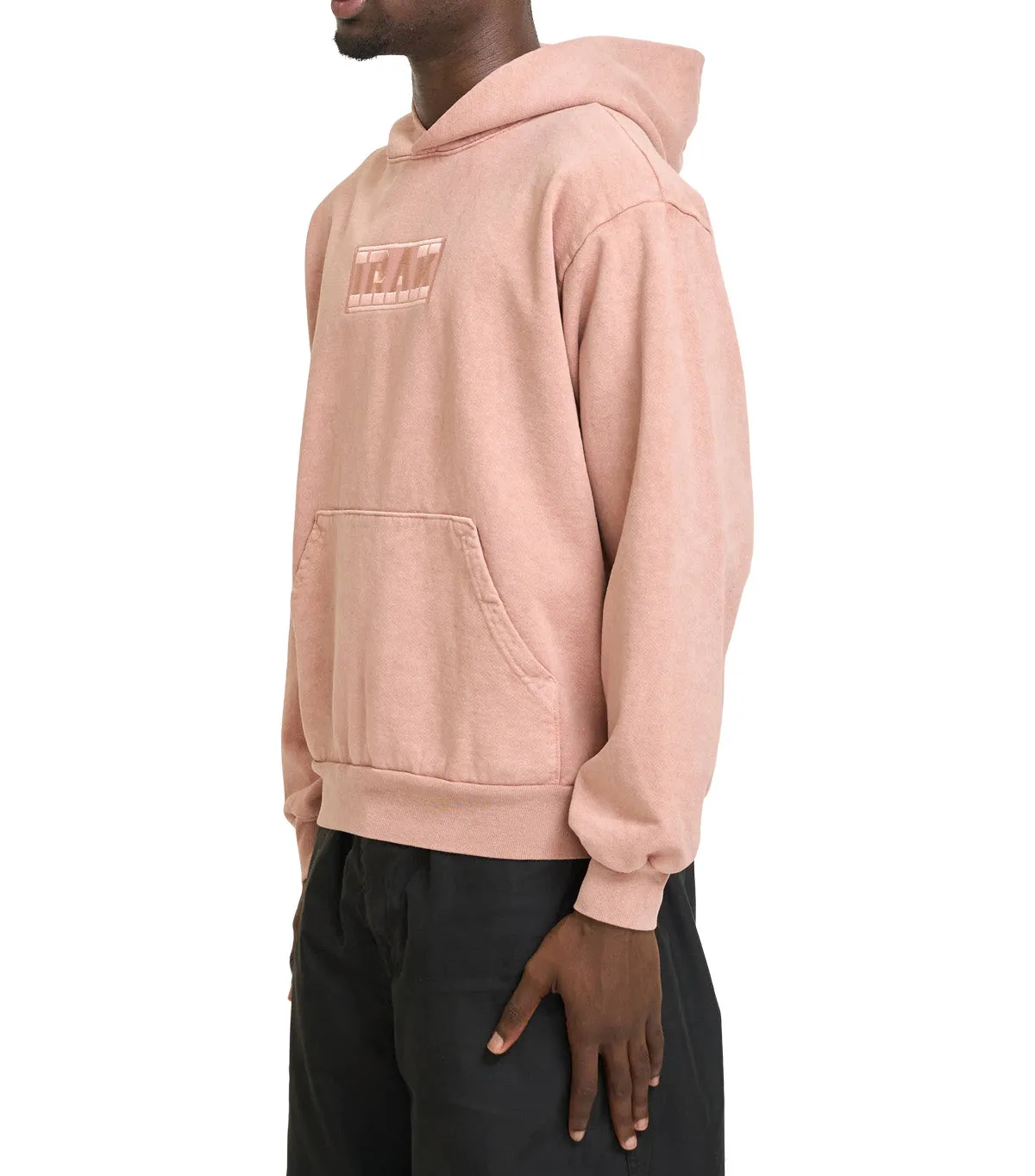 IRAK Tonal Hoodie Rose Bonded Seam Technology Street Edge