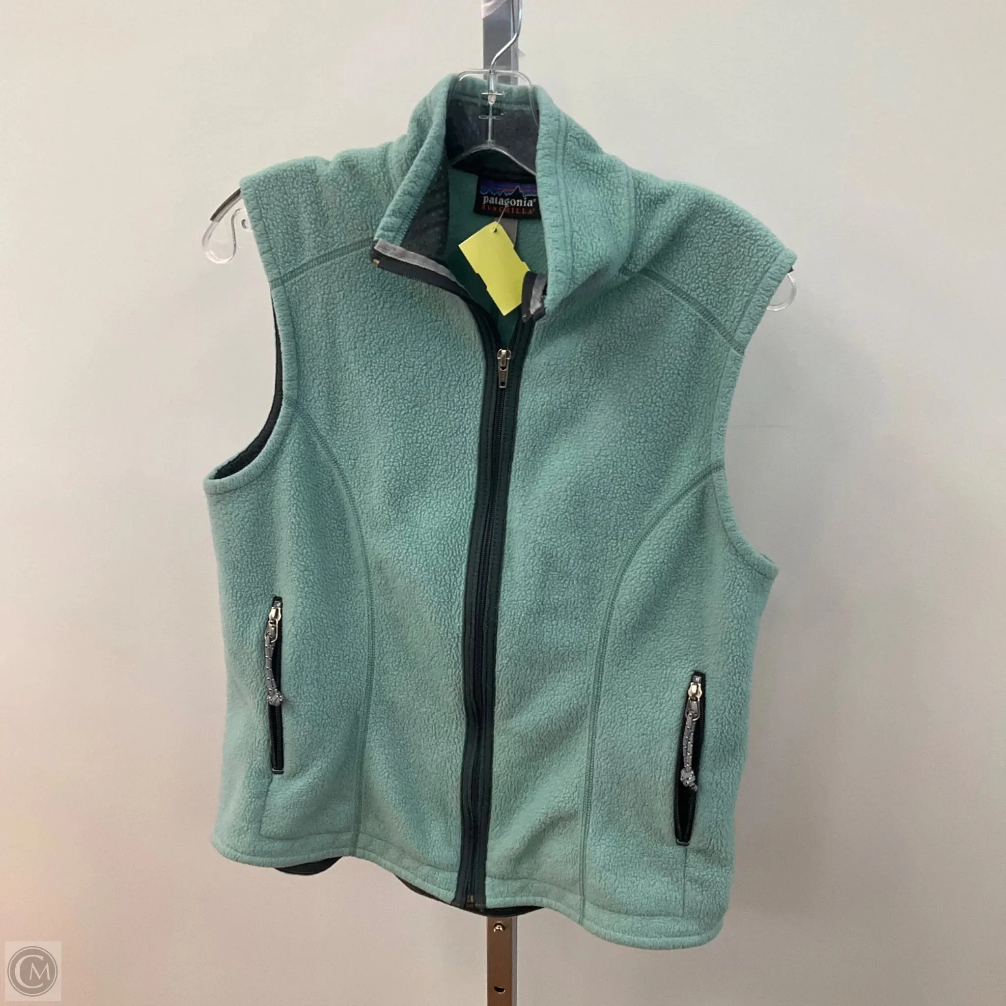 Vest Fleece By Patagonia In Green, Size: M Club Mode