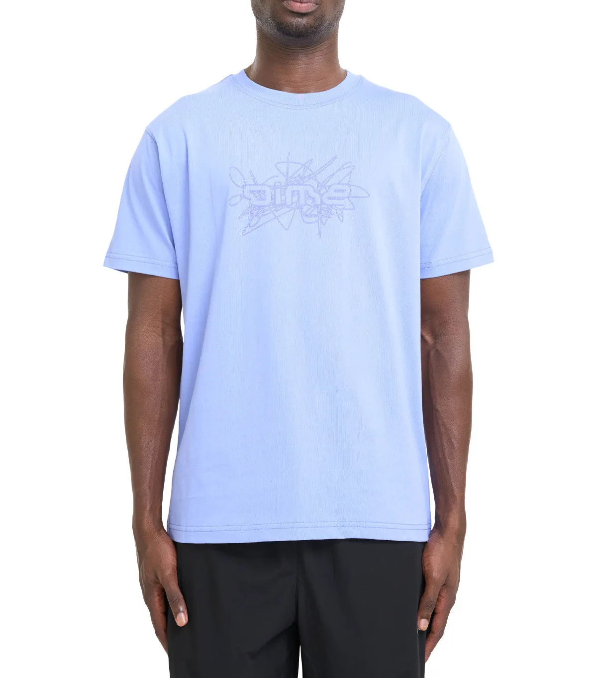Soft Core Dime Glyph T-Shirt Light Indigo