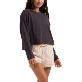 Women's Long Sleeve Sundown Tee Elastic cuffs Calm Ease
