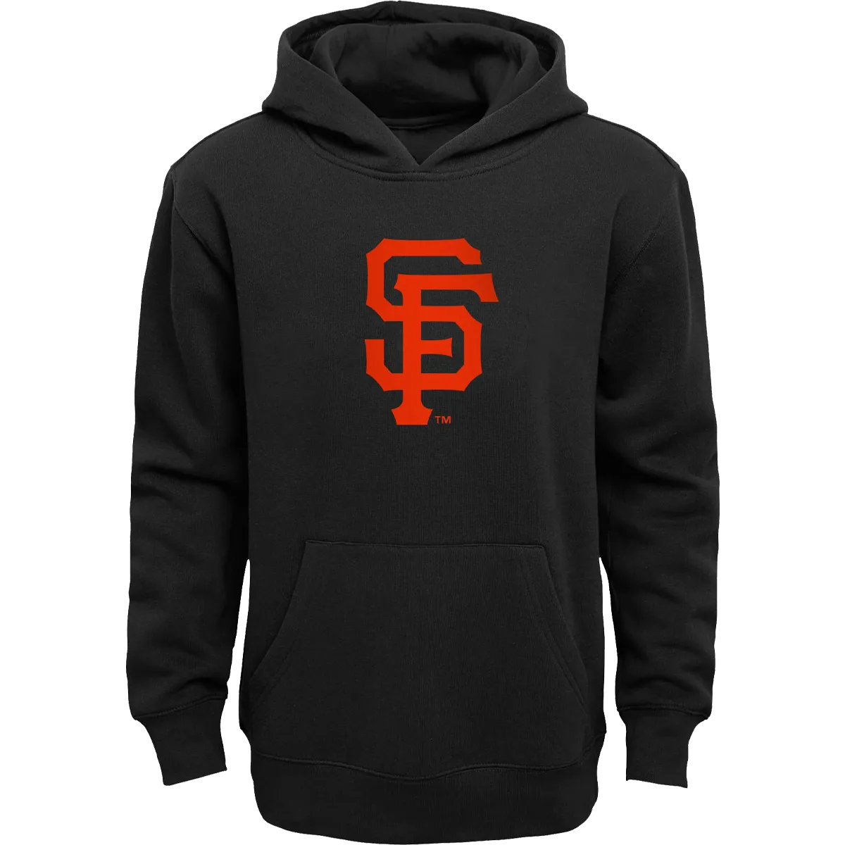 FrictionResistant DoubleLayered Structure Youth Giants Primary Logo Hoodie