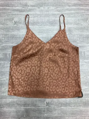 Top Cami By Shein In Animal Print, Size: L Ribbed Hem