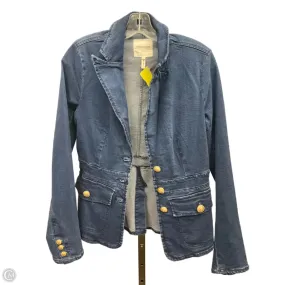 Blazer By Avec Les Filles In Blue Denim, Size: Xs Gym Wear