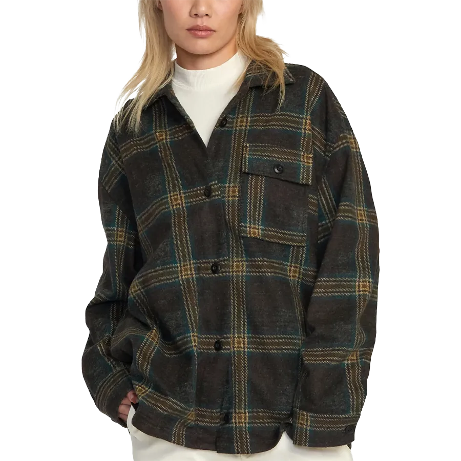 Smooth Yarn Vision Glow Women's Polar Bridie Shacket