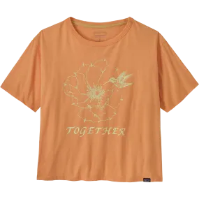 Ventilation Panels Love Energy Women's Mutualism Easy-Cut Organic T-Shirt