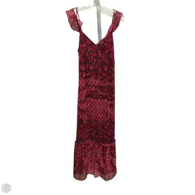 City Casual skin friendly Dress Casual Midi By Lucky Brand In Floral Print, Size: M