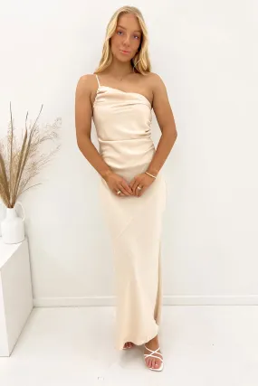Photo Light Fashion Essential Liya Maxi Dress Champagne