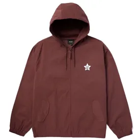 Dyeing Huf Stardust Jacket Eggplant