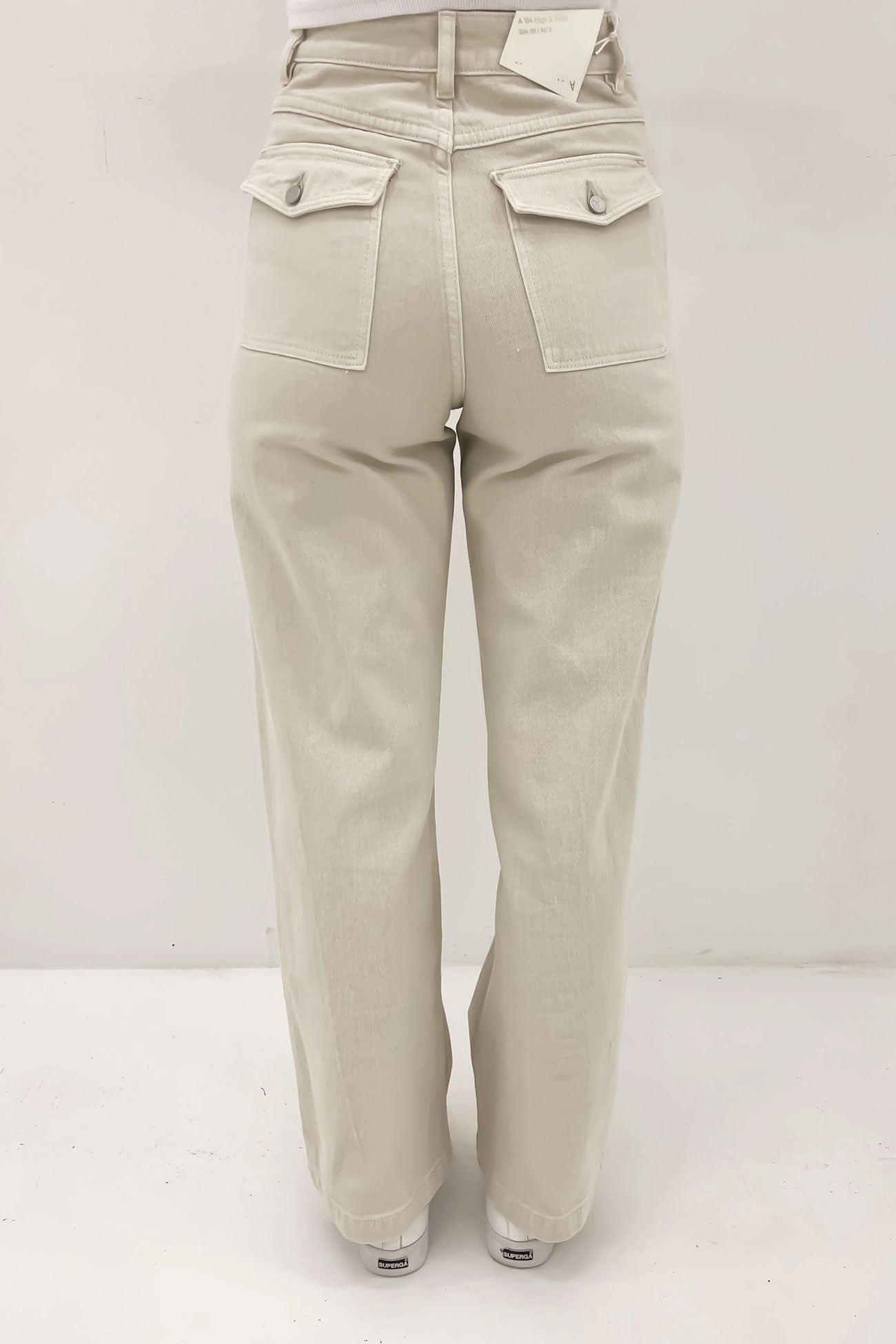 A 94 High & Wide Jean Milk Work Ready Neutral Tapered Leg Profile