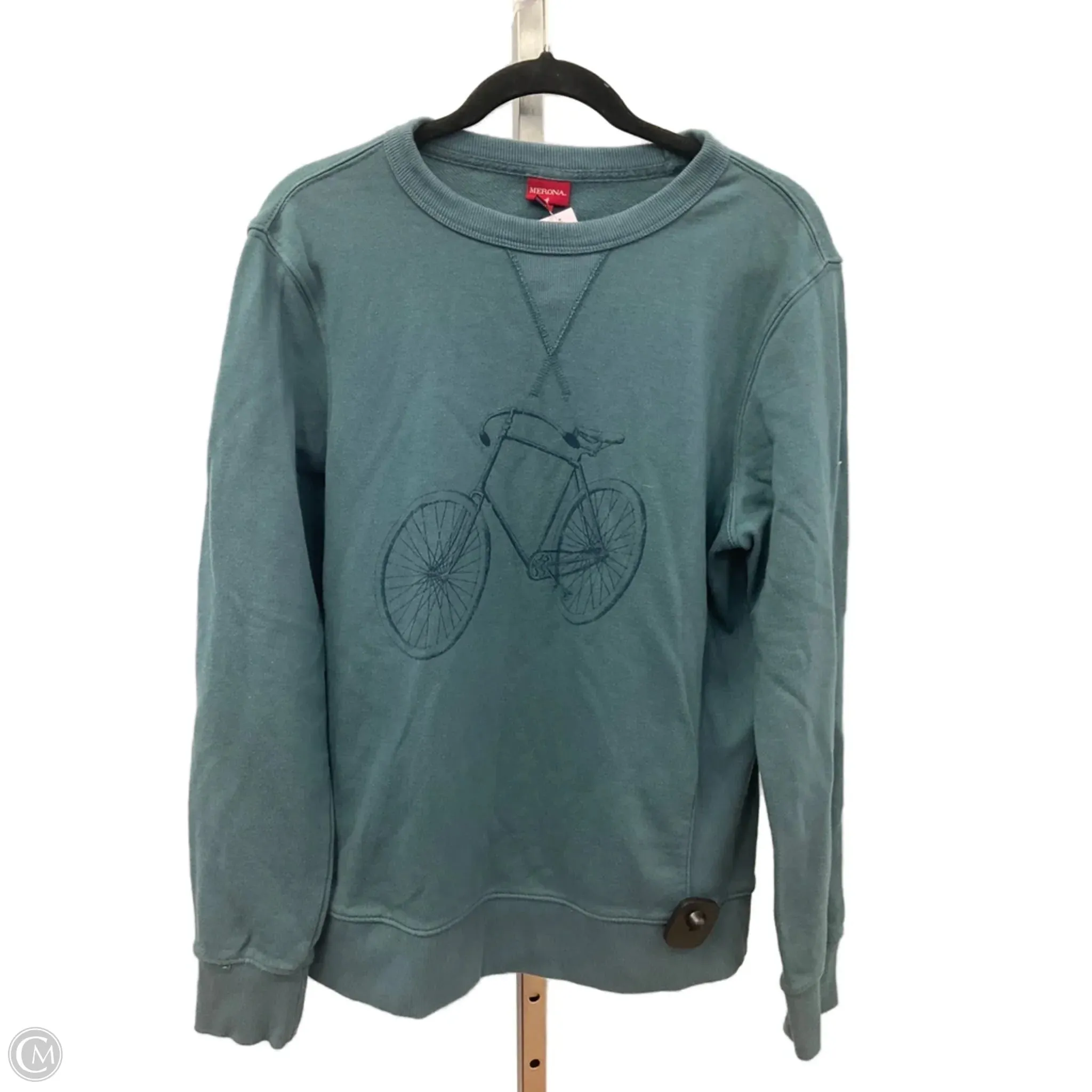 Top Long Sleeve By Merona In Blue, Size: M AirflowOptimized