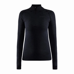 LowProfile Zipper Design Craft 2022 Women's Core Dry Active Comfort Half Zip Long Sleeve martial arts studio