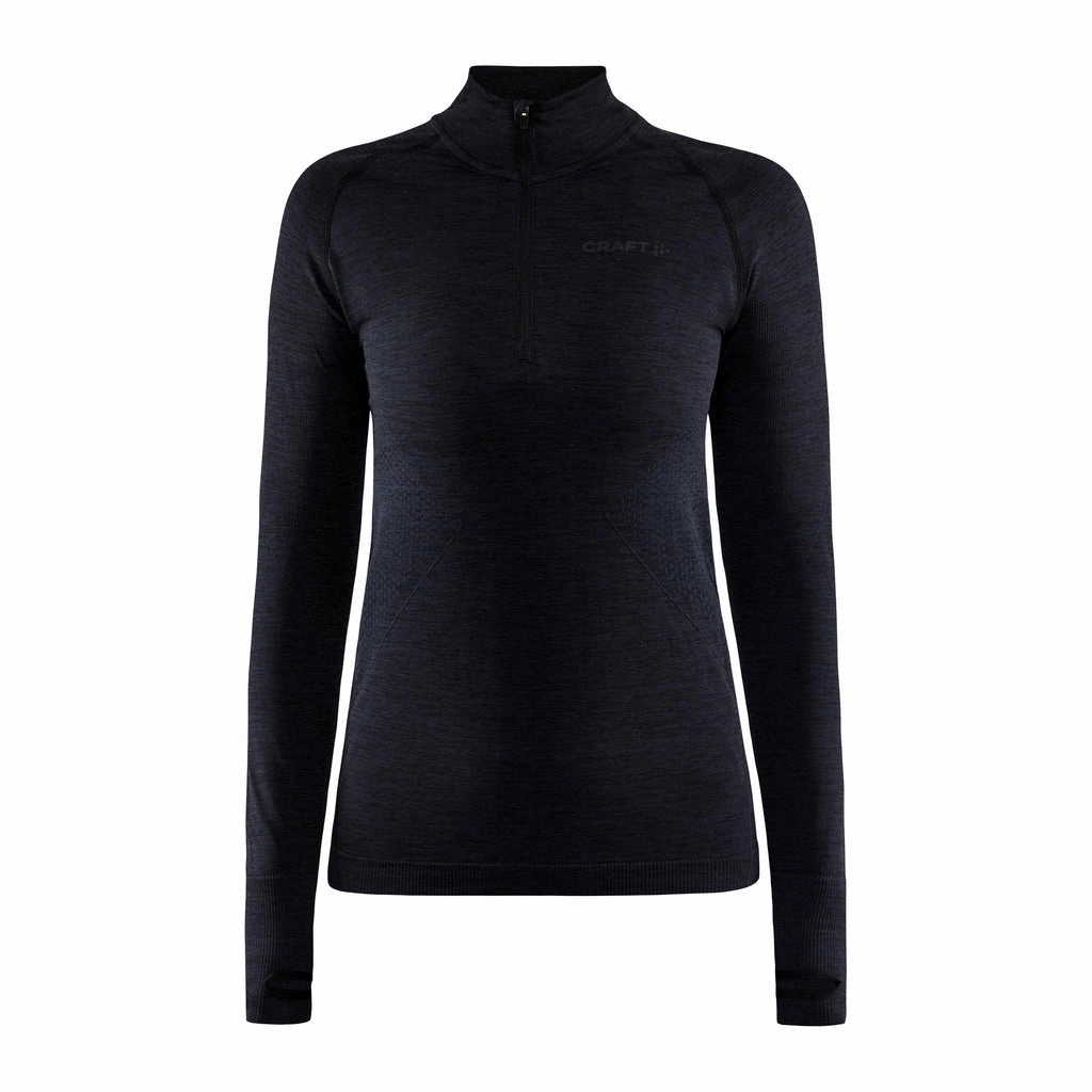 LowProfile Zipper Design Craft 2022 Women's Core Dry Active Comfort Half Zip Long Sleeve martial arts studio