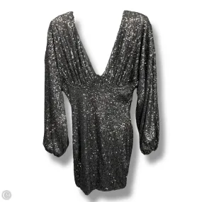 Dress Party Short By Fashion Nova In Black, Size: L Blush Shade Lace-Trim