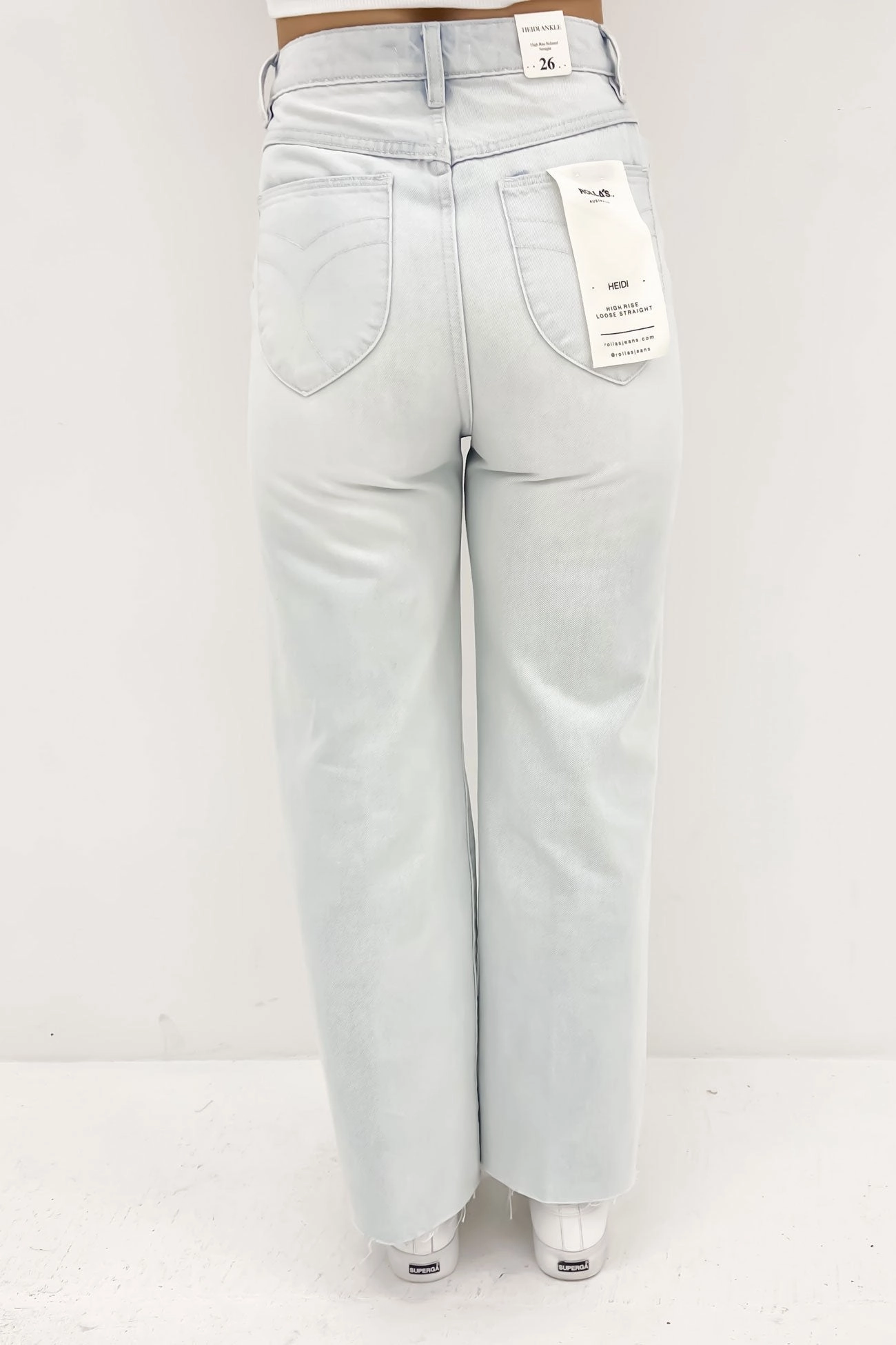 Heidi Ankle Jean Ice Blue Classic Appeal Smart Comfort