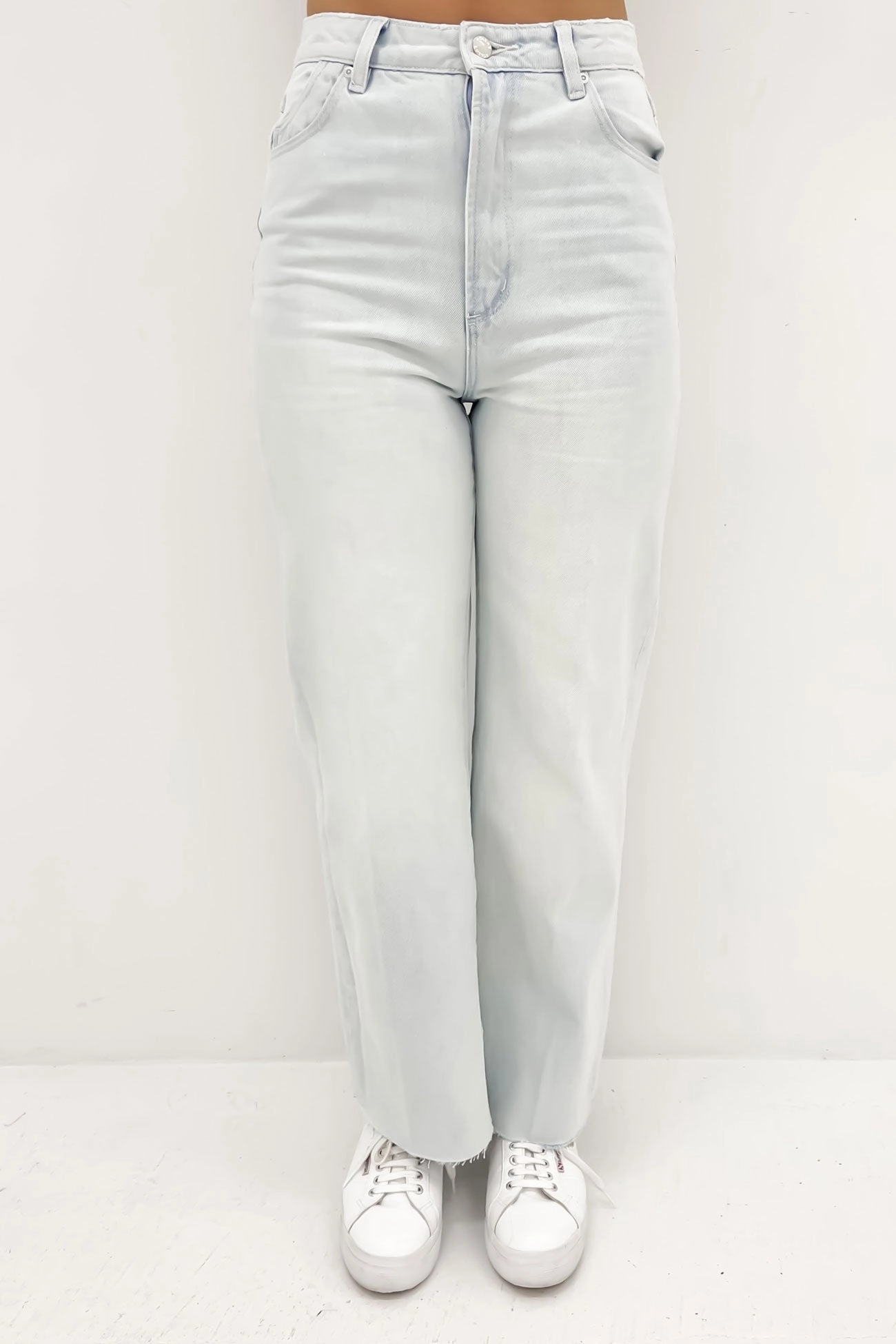 Heidi Ankle Jean Ice Blue Foundation Piece Closet Classic