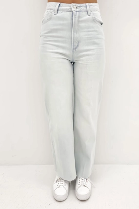 school wear Heidi Ankle Jean Ice Blue