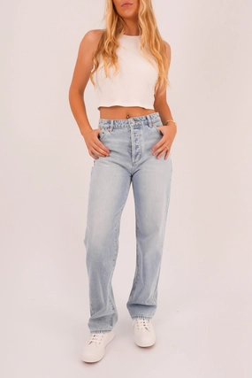 Anti Sagging Technology Modern Vibes 90s Relaxed Jean Long Beach Worn
