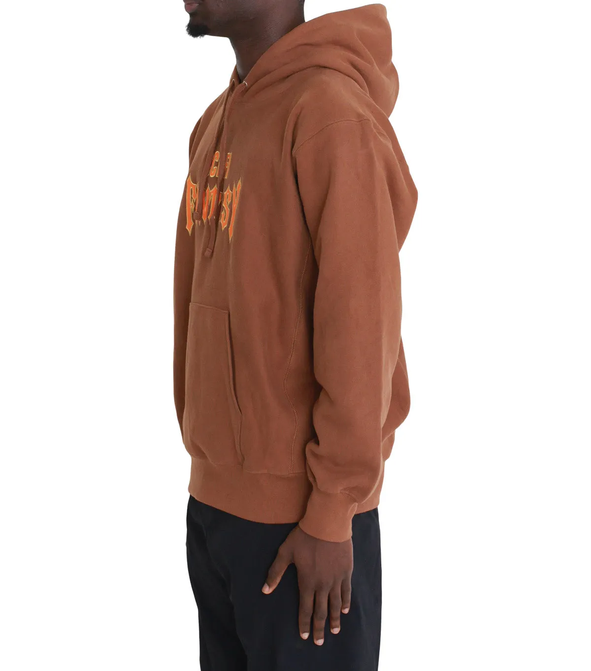 Sci-Fi Fantasy Biker Hood Brown WindResistantWeave