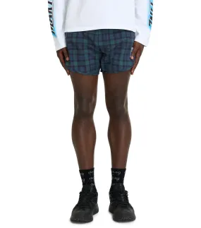 CrossBackStructure Adjustable Drawcord Martine Rose Tailored Gym Short Blue