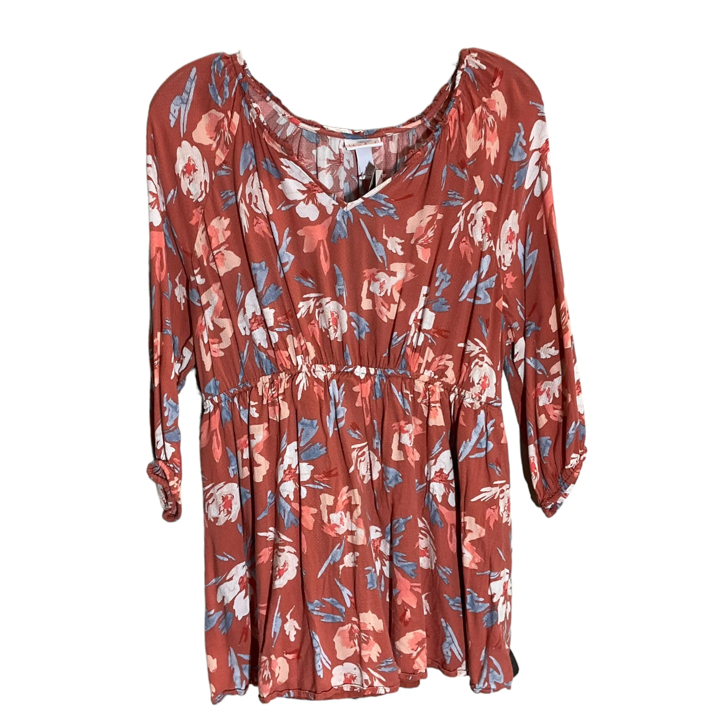 Maternity Top Short Sleeve By Isabel Maternity, Size: L ReinforcedStitching AdjustableCuffs