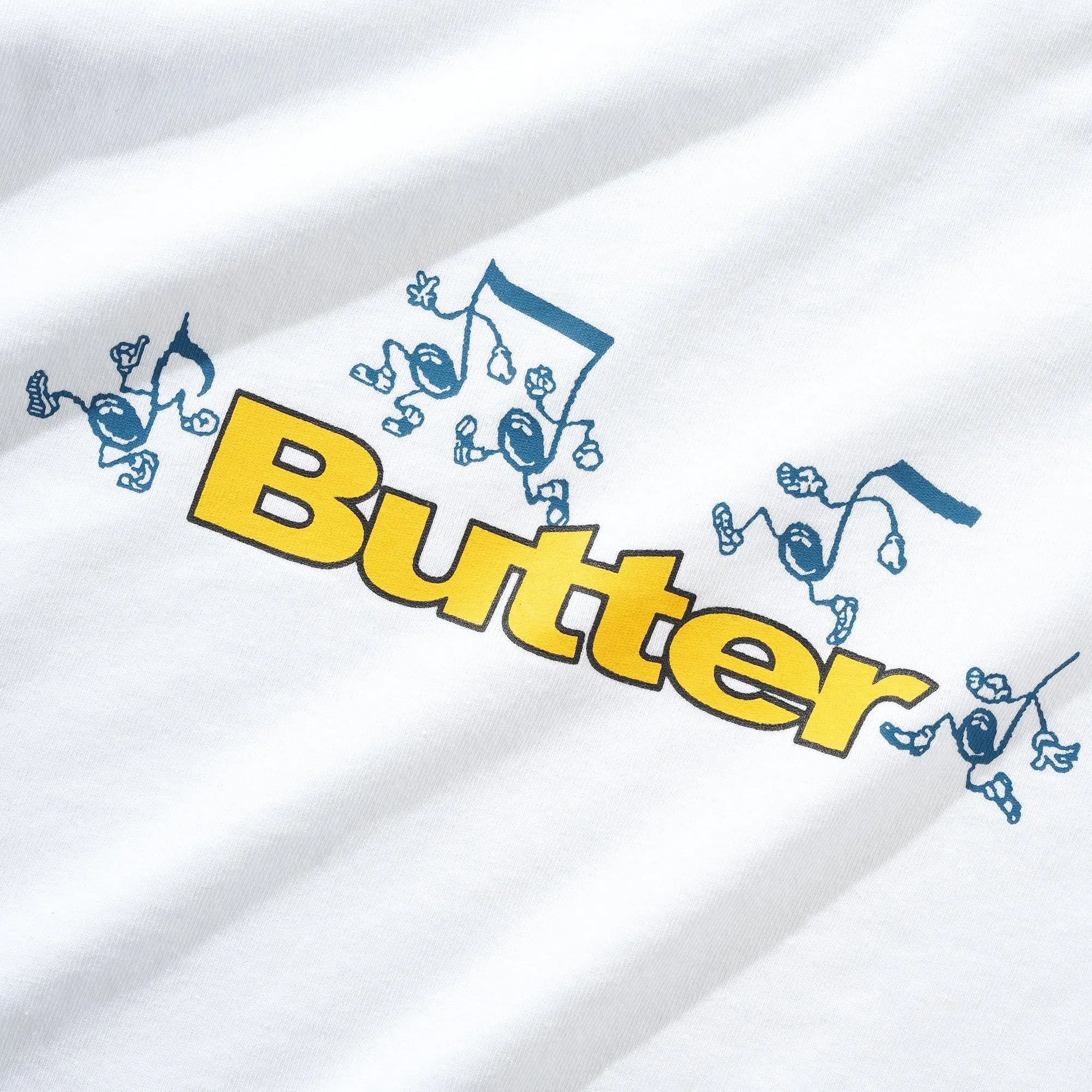 Butter Goods Tempo Logo Tee Button front