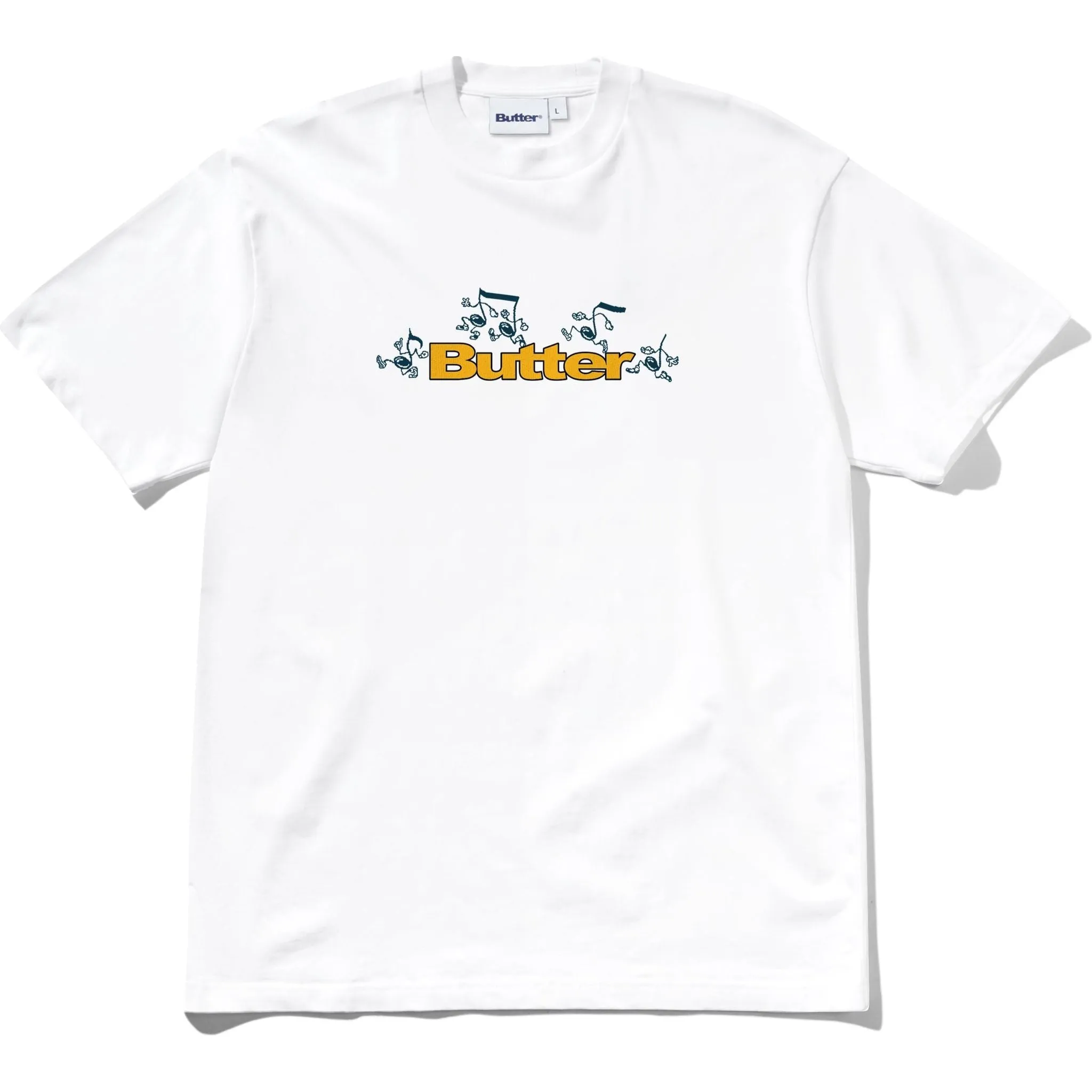 Debossed Design Comfortable Touch Butter Goods Tempo Logo Tee